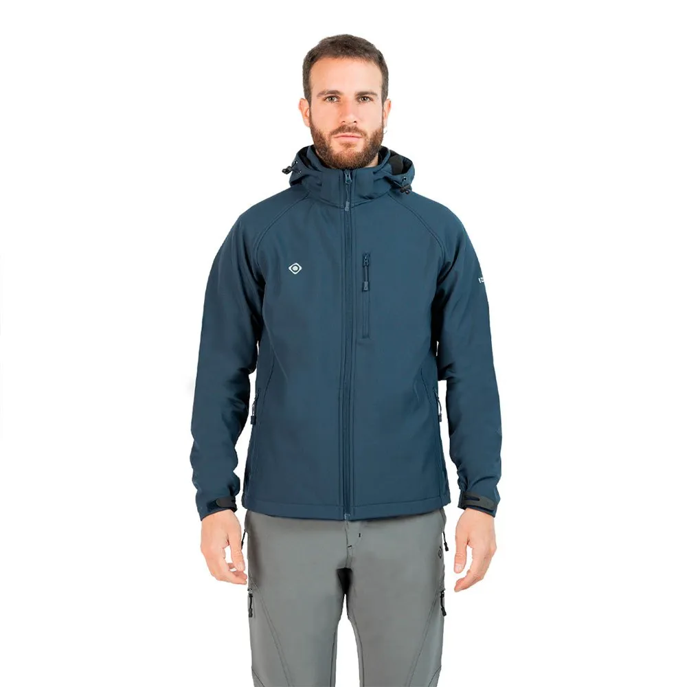 Izas Haiti M Softshelljack Marineblauw