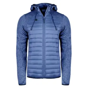 Izas Navasa M Fleece Met Kap Marineblauw