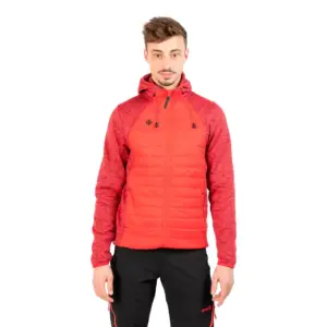 Izas Navasa M Fleece Met Kap Zwart