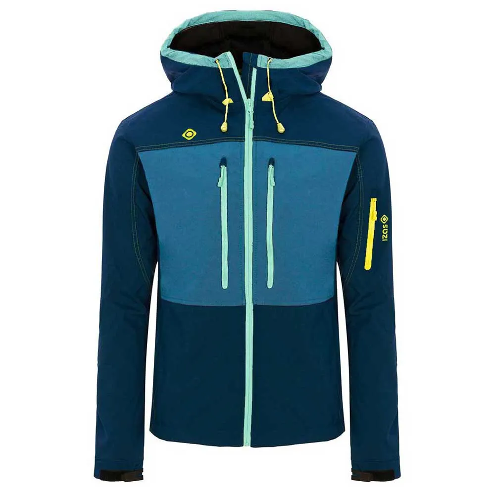 Izas Fornax Softshelljack Marineblauw