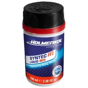Holmenkol Syntec Ff2-6°c/-12°c Vloeibare Was 100ml Rood