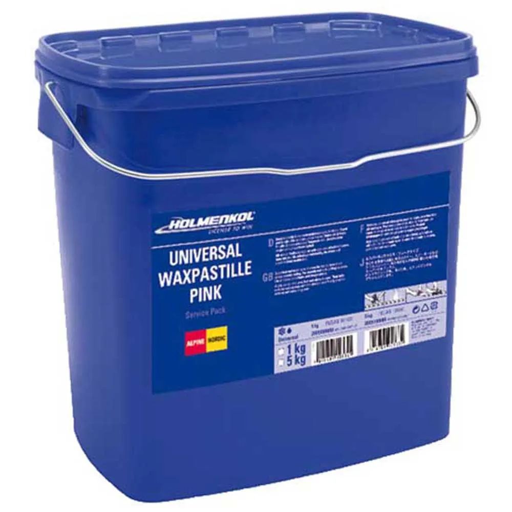 Holmenkol Universal Pastille Was 5kg Roze