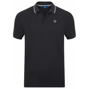 Tbs Maddipol Korte Mouw Poloshirt Zwart