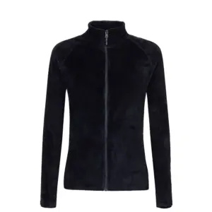 Rock Experience Polar Mock Neck Fleece Met Volledige Rits Caviar / Ebony