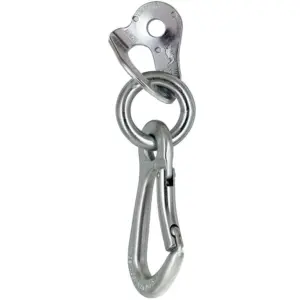 Fixe Climbing Gear Type C Draco Stainless Steel M12 Standplaats Zilver