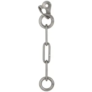 Fixe Climbing Gear Type C Chain M12 316l Standplaats Zilver
