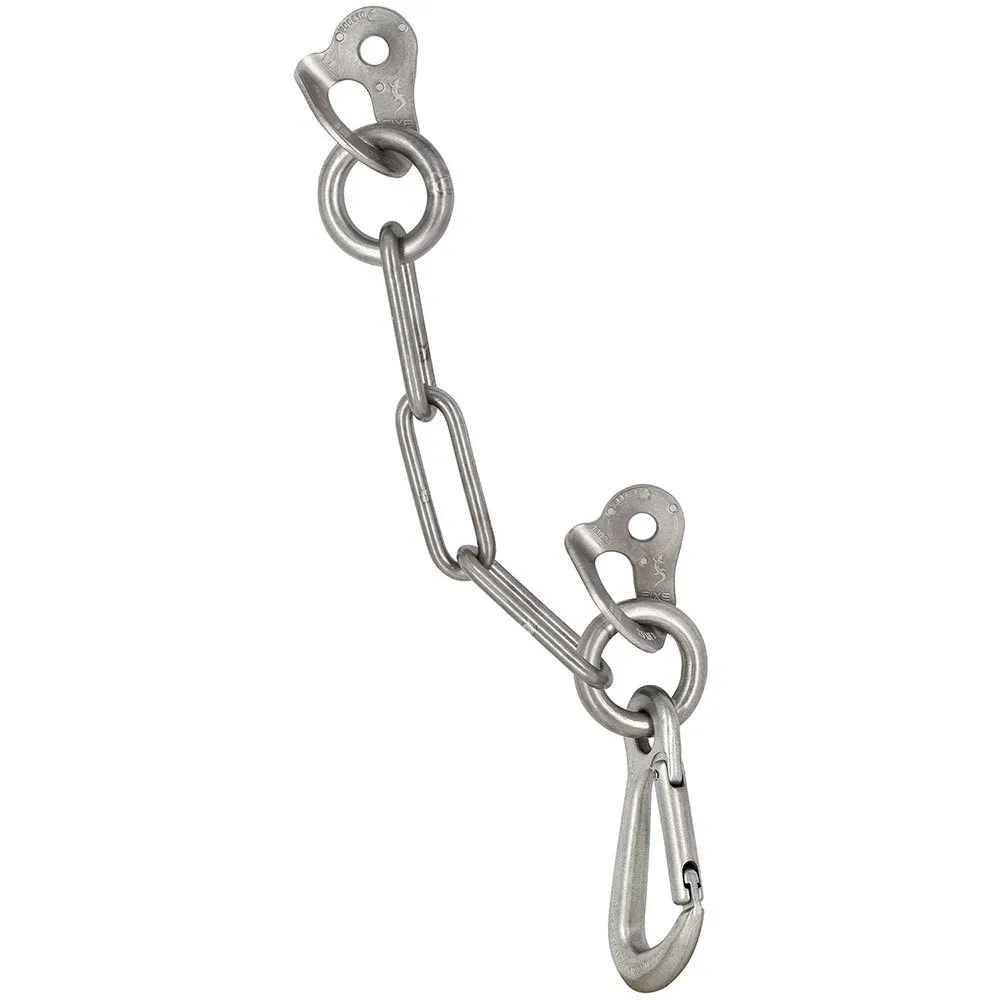 Fixe Climbing Gear Type D Draco M10 316l Standplaats Zilver