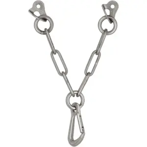 Fixe Climbing Gear Type V Draco M10 316l Standplaats Zilver