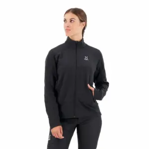 Haglofs Buteo Mid Sweatshirt Met Rits Zwart