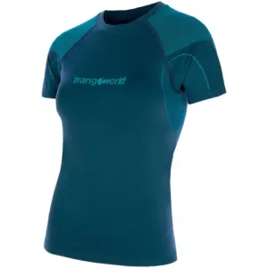 Trangoworld Pilgrim T-shirt Met Korte Mouwen Blauw