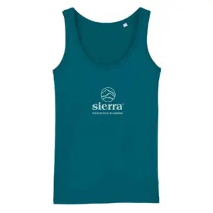 Sierra Climbing Coorp Mouwloos T-shirt Blauw
