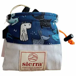Sierra Climbing Cube Doggy Krijtzak Blauw