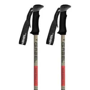 Gabel Montblanc 4.0 Alu Telescopic Stokken Rood