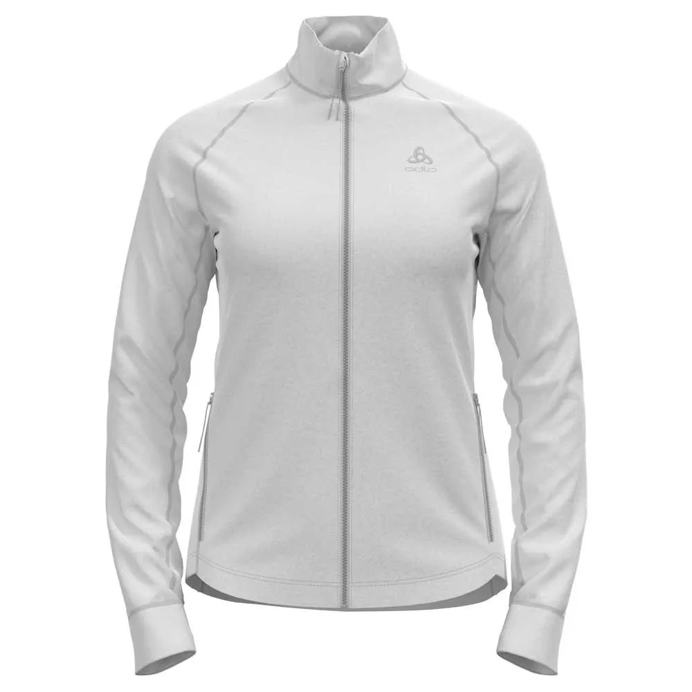 Odlo Berra Fleece Met Volledige Rits Wit