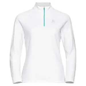 Odlo Besso Fleece Met Halve Rits Wit