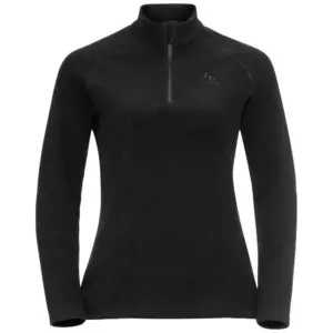 Odlo Rigi Fleece Met Halve Rits Zwart