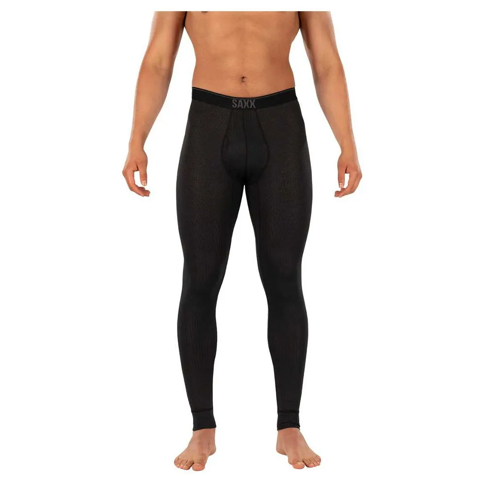 Saxx Underwear Quest Fly Basislaagbroek Zwart