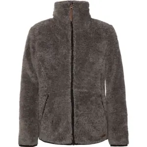 Protest Riri Fleece Met Volledige Rits Grijs