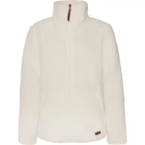 Protest Riri Fleece Met Volledige Rits Wit