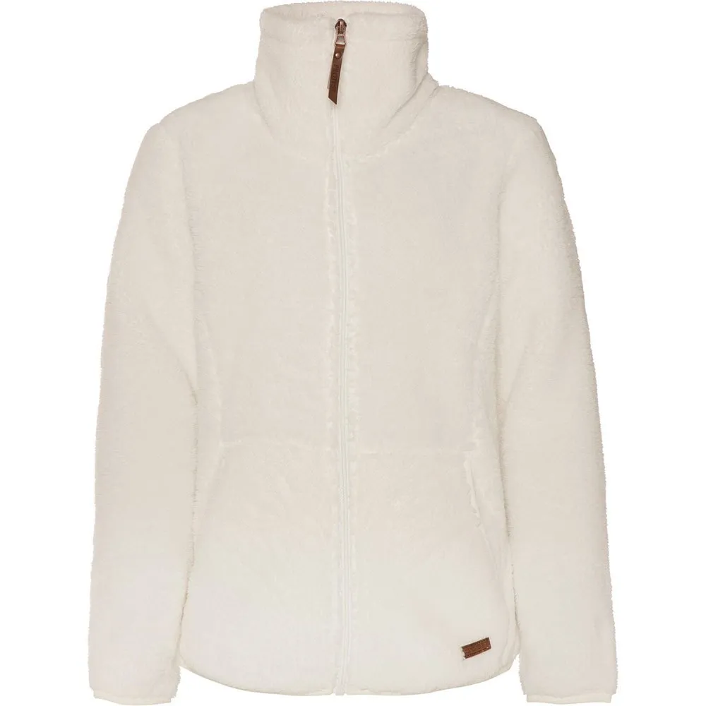 Protest Riri Fleece Met Volledige Rits Wit