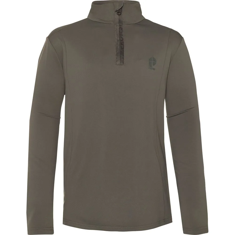 Protest Willowy Fleece Met Halve Rits Hunter