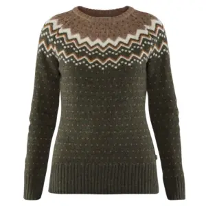 Fjällräven Övik Knit Trui Deep Forest