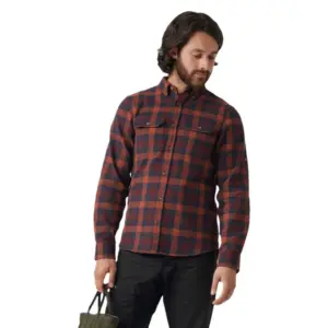 Fjällräven Skog Overhemd Met Lange Mouwen Blauw