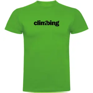 Kruskis Word Climbing T-shirt Met Korte Mouwen Groen