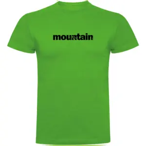 Kruskis Word Mountain T-shirt Met Korte Mouwen Groen