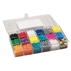 Snoli Kunststof Plug Geassorteerd 1000 Eenheden Assorted