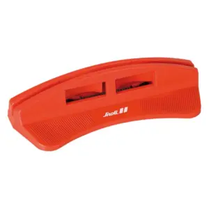 Snoli Plexi Puntenslijper Met Radiaalvijl 100 Mm Rood