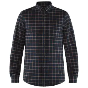 Fjällräven Övik Flannel Overhemd Met Lange Mouwen Blauw