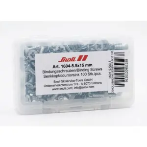 Snoli Skibindingsschroef 5.5×15 Mm 100 Eenheden