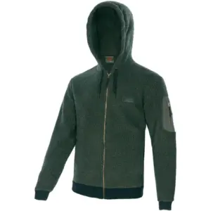 Trangoworld Tindaya Fleece Met Kap Groen