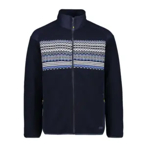 Cmp 31m3397 Fleece Met Volledige Rits Blauw