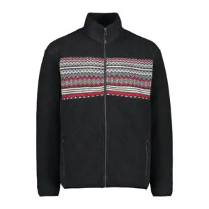 Cmp 31m3397 Fleece Met Volledige Rits Zwart