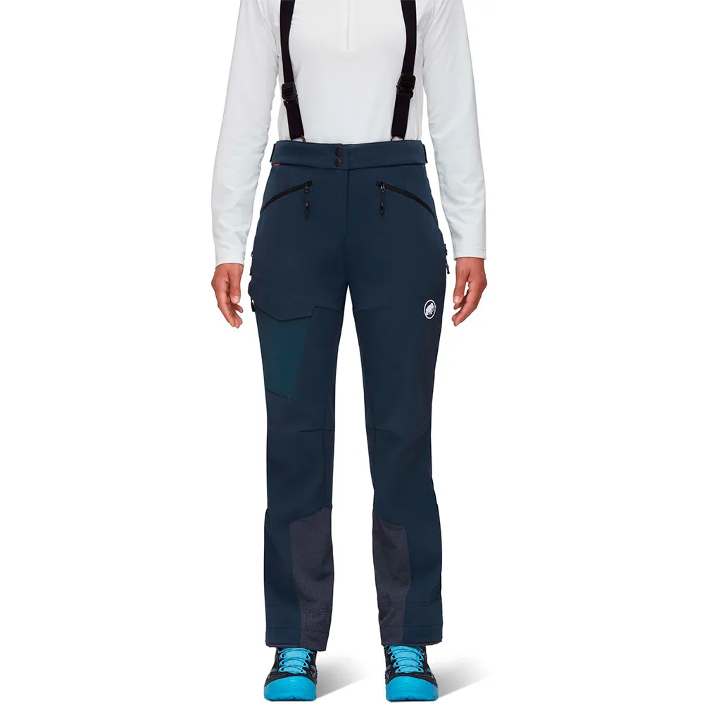 Mammut Base Jump Softshell Touring Broek Blauw
