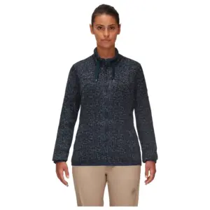 Mammut Chamuera Fleece Met Volledige Rits Blauw