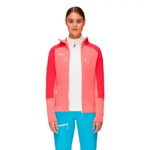 Mammut Eiswand Advanced Fleece Met Volledige Rits Barberry / Azalea