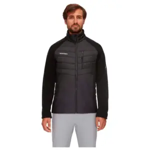Mammut Innominata Hybrid Fleece Met Volledige Rits Zwart