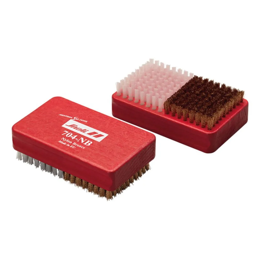 Snoli Nylon Harsen/bronsen Borstel Rood