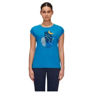 Mammut Mountain T-shirt Met Korte Mouwen Gentian Print 3