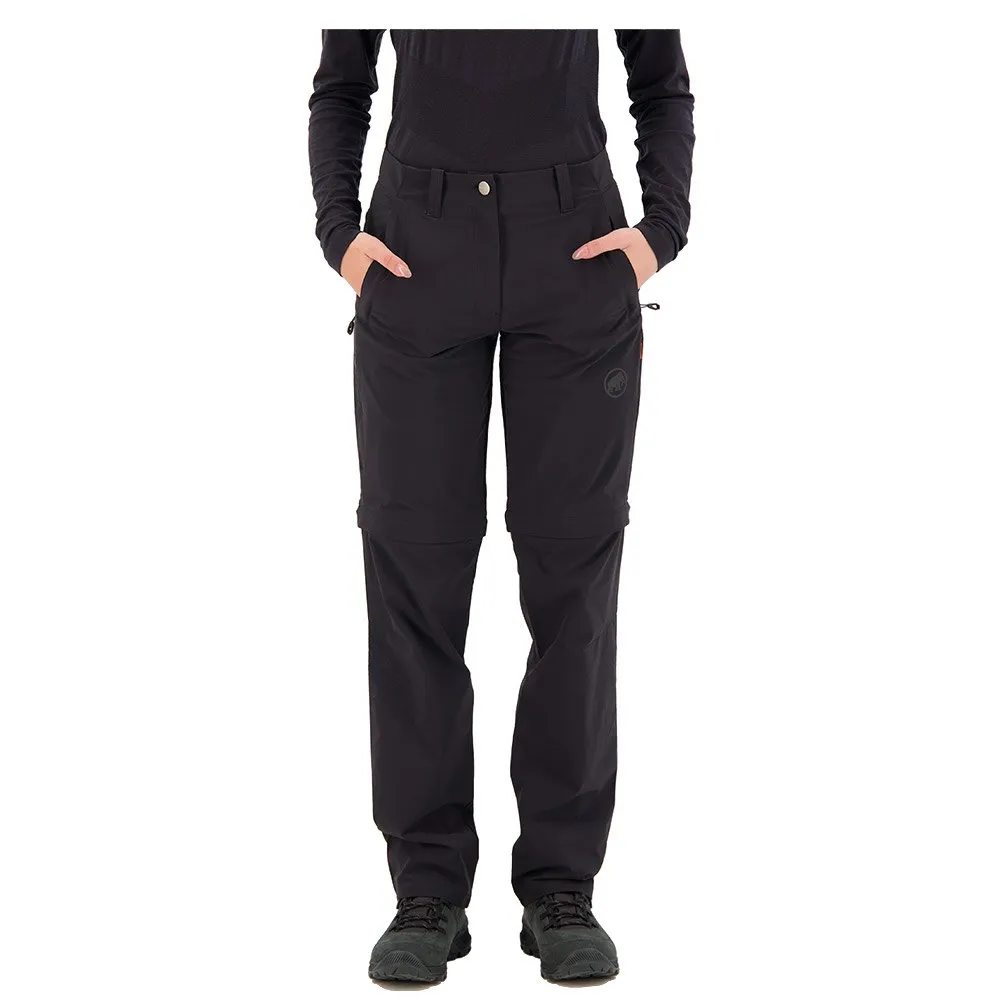 Mammut Runbold Zip Off Broek Zwart