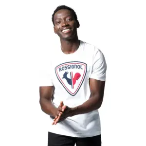 Rossignol Logo Rossi T-shirt Met Korte Mouwen Wit