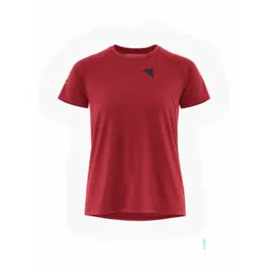 KlÄttermusen Fafne T-shirt Met Korte Mouwen Dark Rust