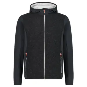 Cmp 30m2027 Fleece Met Kap Antraciet