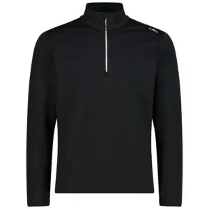 Cmp Sweat 3e15747 Fleece Met Halve Rits Zwart