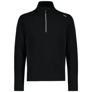 Cmp Sweat 3g10747 Fleece Met Halve Rits Zwart