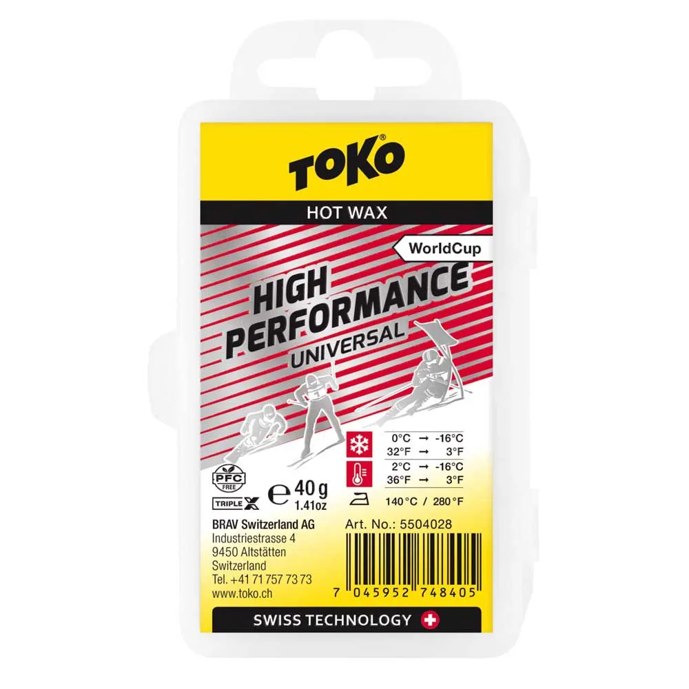 Toko World Cup High Performance Universal Was 40g Wit