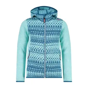 Cmp Fix Hood 31h1935 Fleece Met Volledige Rits Wit